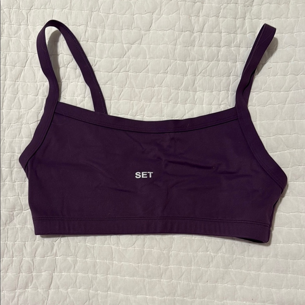 SET Active Purple Bra
